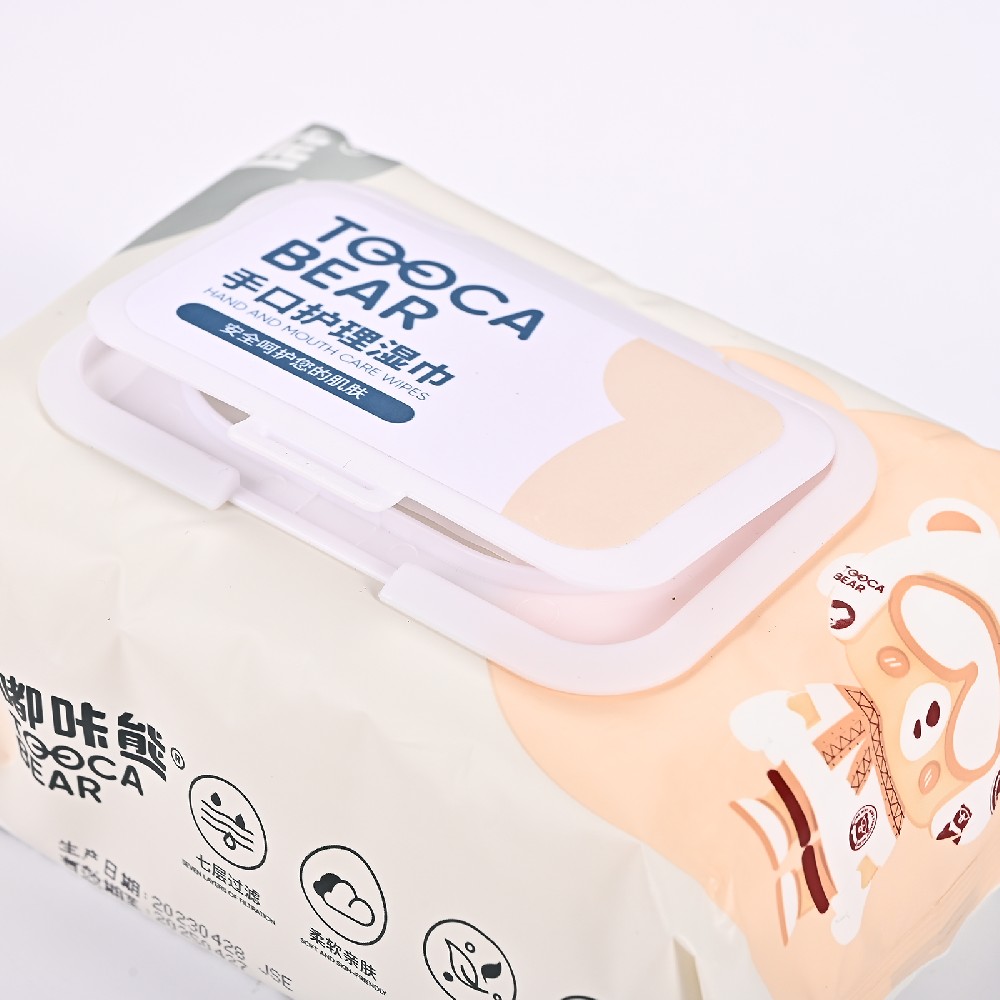 Labelsp Durable Non-removable Labels008 – Perfect for Wet Wipe Lids and Barrel Bodies