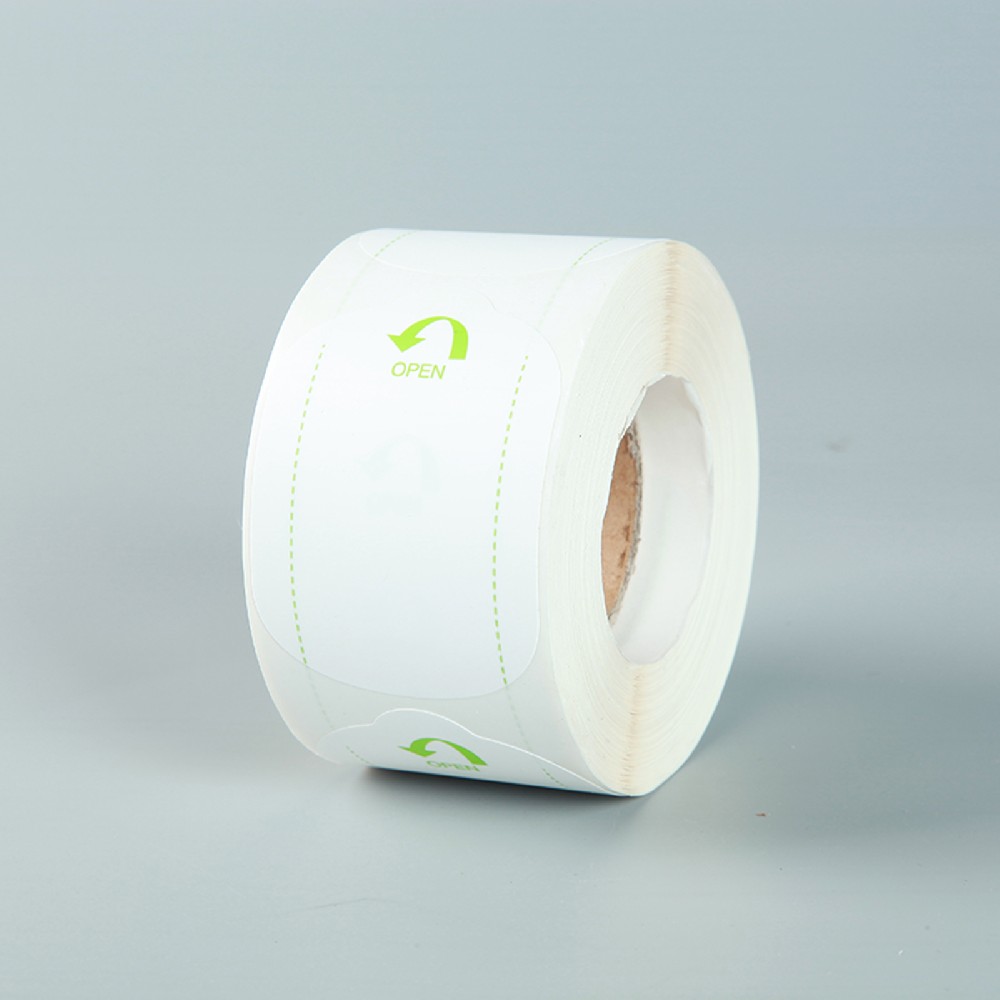 Labelsp Matte & Glossy Milky White Removable Function Labels – Versatile Lamination Options